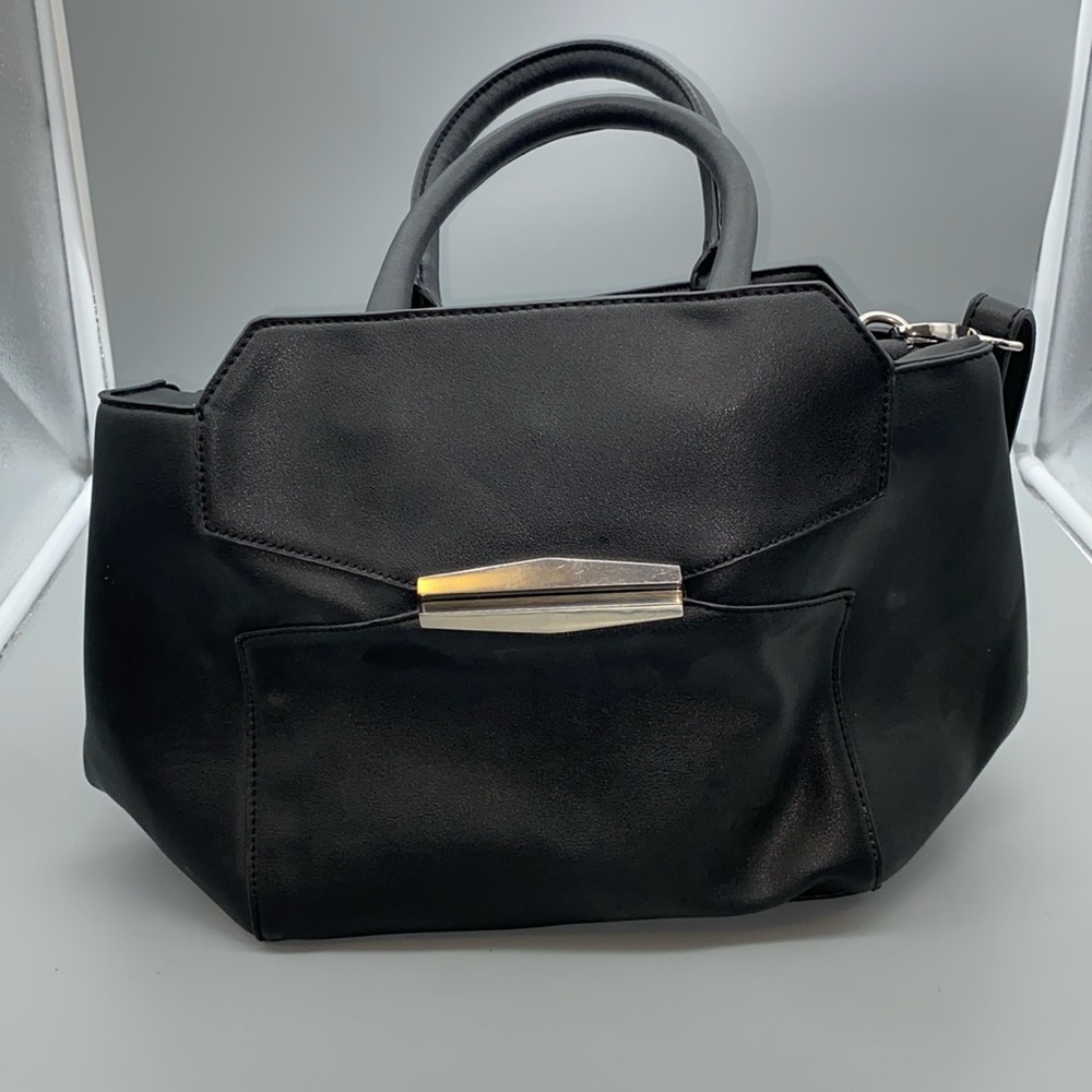 Danielle Nicole Black Faux Leather Bag